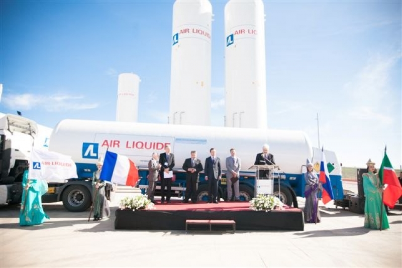 Открытие завода «Air-Liguide»